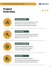 Environmental Impact Assessment Report - Page 2