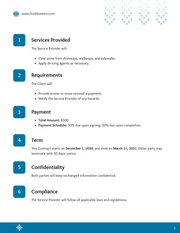 Residential Snow Removal Contract Template - Page 2