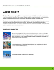 Transportation Agency Annual Report - Page 4