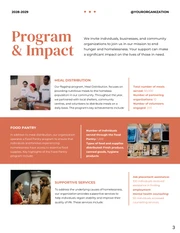 Orange and White Charity Annual Report - Page 3