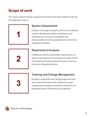 Software Integration Proposal - Page 3