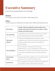 White And Orange Elegant Modern Simple Restaurant Succession Plan - Page 2