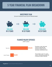 5 Year Financial Plan Template - Page 3