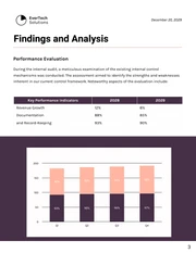 Internal Audit Report - Page 3