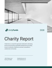 Simple Green Charity Report - Page 1