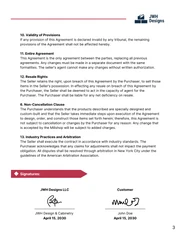 Cabinet Installation Contract Template - Page 3