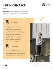 Speaking Proposal Template - Page 2