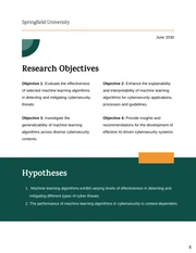 Dark Green Simple Research Proposal - Page 4