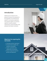 Business Real Estate Proposal - Page 2