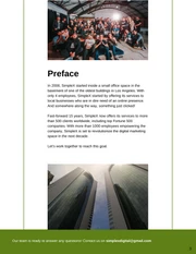 Green and White Generic Employee Handbook Template - Page 3