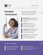 Student Assessment Report - Page 4