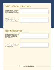 General Safety Report Template - Page 3