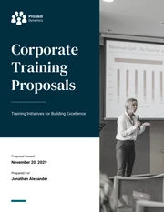 Corporate Training Proposals - Page 1