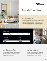 Real Estate Loan Proposal template - Page 4