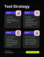 Black And Purple Blue Test Plan - Page 2