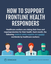 Support Healthcare Workers Instagram Carousel Post Slides - Page 1