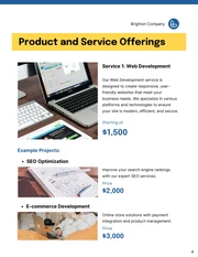 Company Catalog Template - Page 4