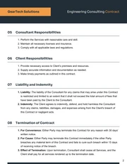 Engineering Consulting Contract Template - Page 2