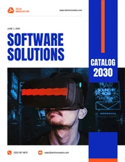 Software Catalog Template - Page 1