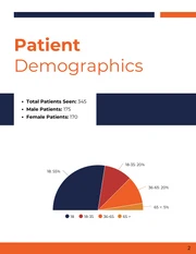 Modern Minimalist Shape Data Report - Page 2