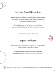 Business Restaurant Brand Style Guide Ebook - Page 4