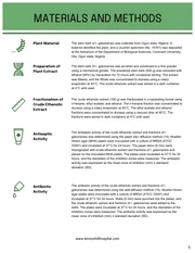 White and Green Research Proposal Template - Page 5