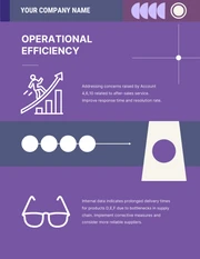 Purple Abstract Shape Account Plan - Page 4