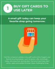 Support Local Businesses Instagram Carousel Post Slides - Page 2