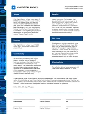 Printable Employment Contract - Page 2