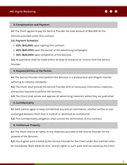 Digital Advertising Contract Template - Page 2