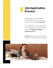 Black And Yellow Job Proposal - Page 5