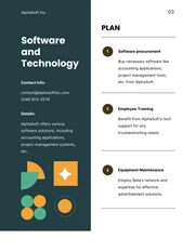 Green And White Simple Modern Pattern Resources Plan - Page 3