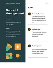 Green And White Simple Modern Pattern Resources Plan - Page 5