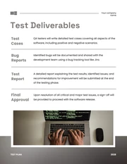 White Brown Gradient Test Plan - Page 5