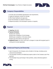 App Development Contract Template - Page 2