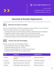 Industry Applications: Analytic Benefits Report - Page 3