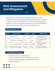 Simple Blue and Yellow Data Report - Page 4