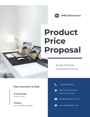 Product Price Proposals - Page 1