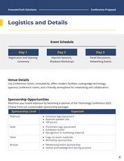 Technology Conference Proposal - Page 4