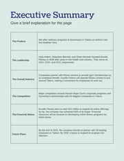 Blue And Green Simple Bold Modern Fitness Succession Plan - Page 2