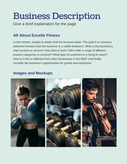 Blue And Green Simple Bold Modern Fitness Succession Plan - Page 3