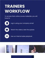 Blue And White Simple Minimalist Institution Training Plans - Page 5