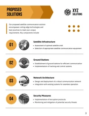 Satellite Communication Proposal - Page 3