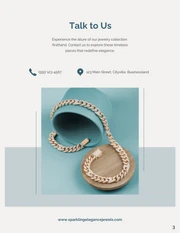 Soft Teal and Simple Jewelry Catalog - Page 3