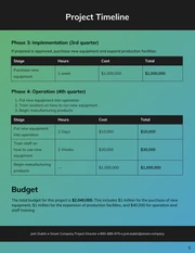 Budget Proposal Template - Page 5