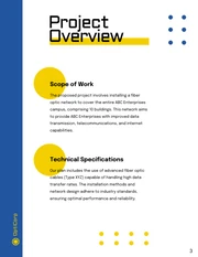 Fiber Optic Installation Proposal - Page 3