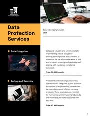 Security Service Catalog Template - Page 4