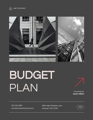 Free  Template: Budget Plan Template