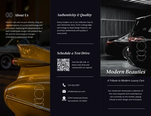 premium interactive Template: Modern Car Brochure Template