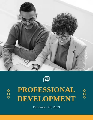 Free  Template: Corporate Professional Development Plan Template